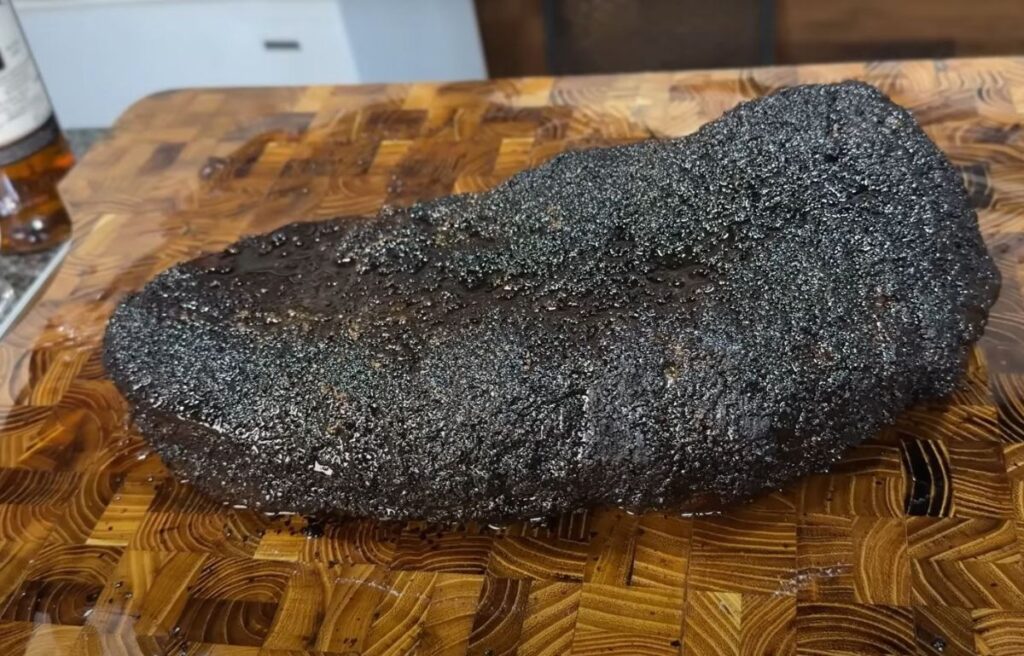 A Perfectly Smoked Brisket