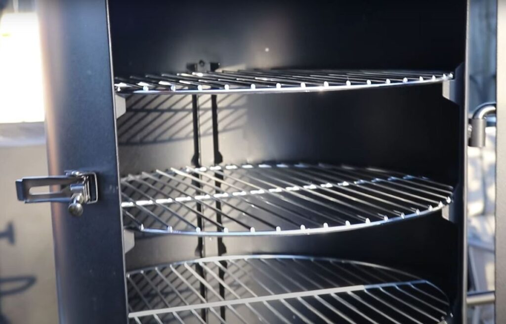 Cooking grates on DynaGlo offset smoker