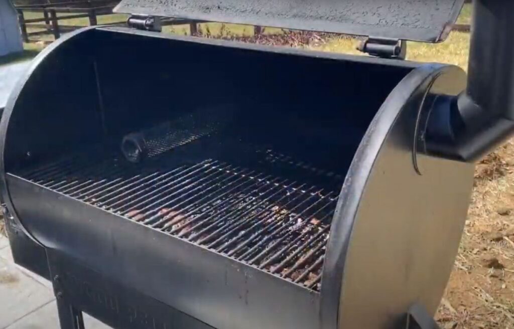 How to clean a smoker grill combo
