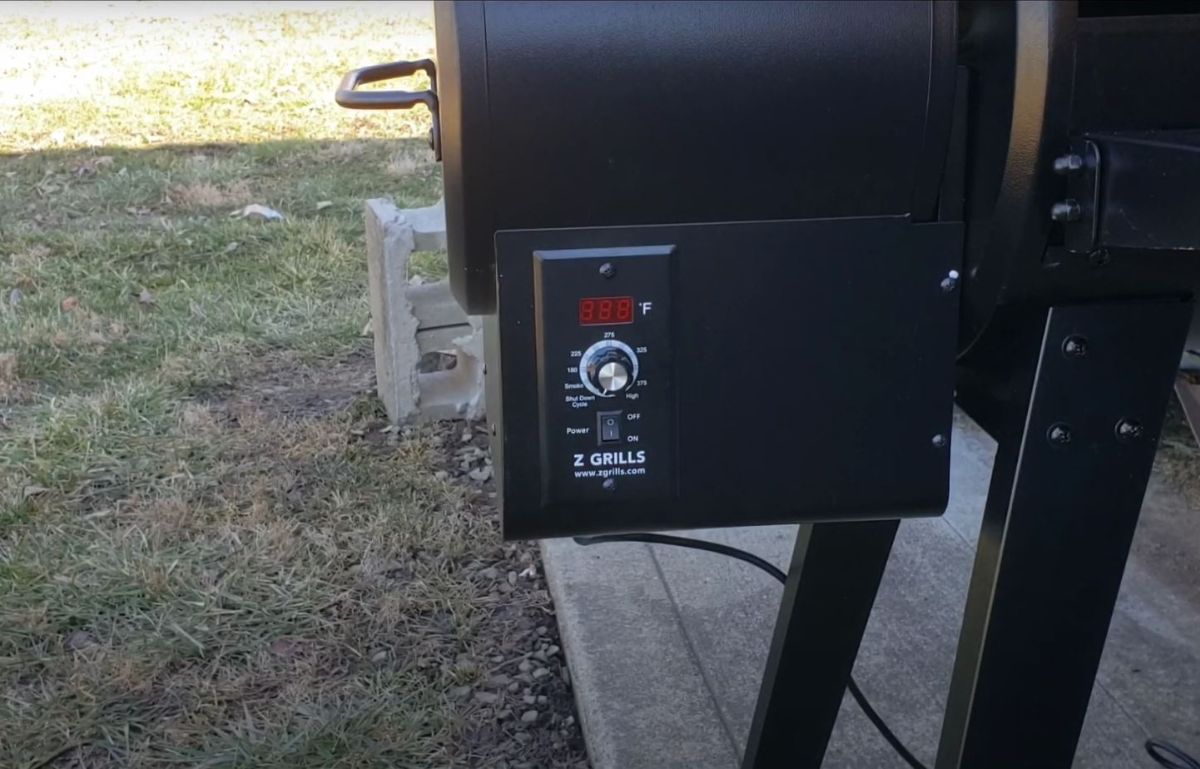 PID controller on ZPG 450A grill