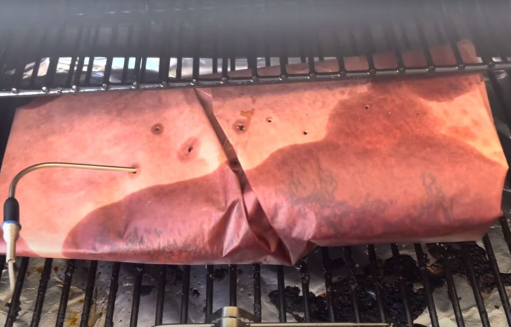 Stop wrapping your meat if prefer more smoky flavor