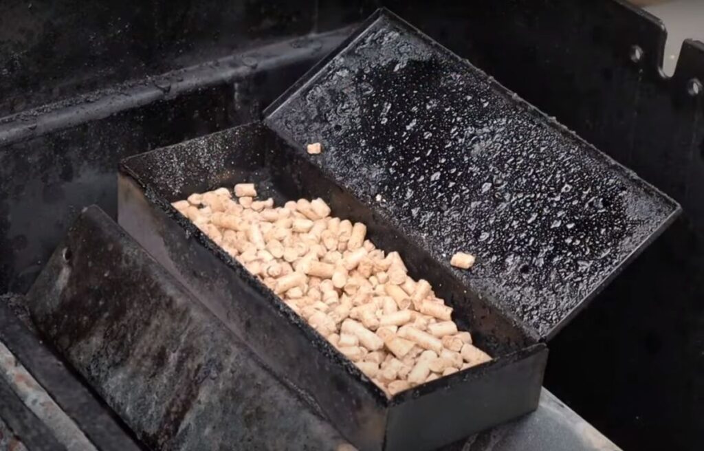 Using a smoker box in a gas grill