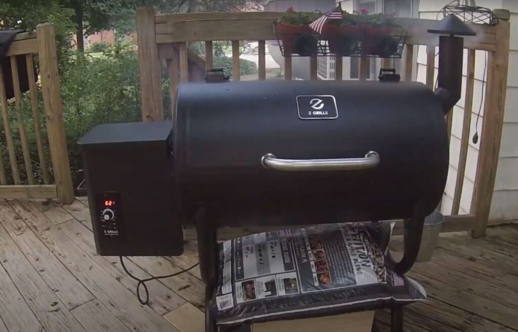 Z GRILLS ZPG 550B 2022 Upgrade Pellet Grill and Smoker