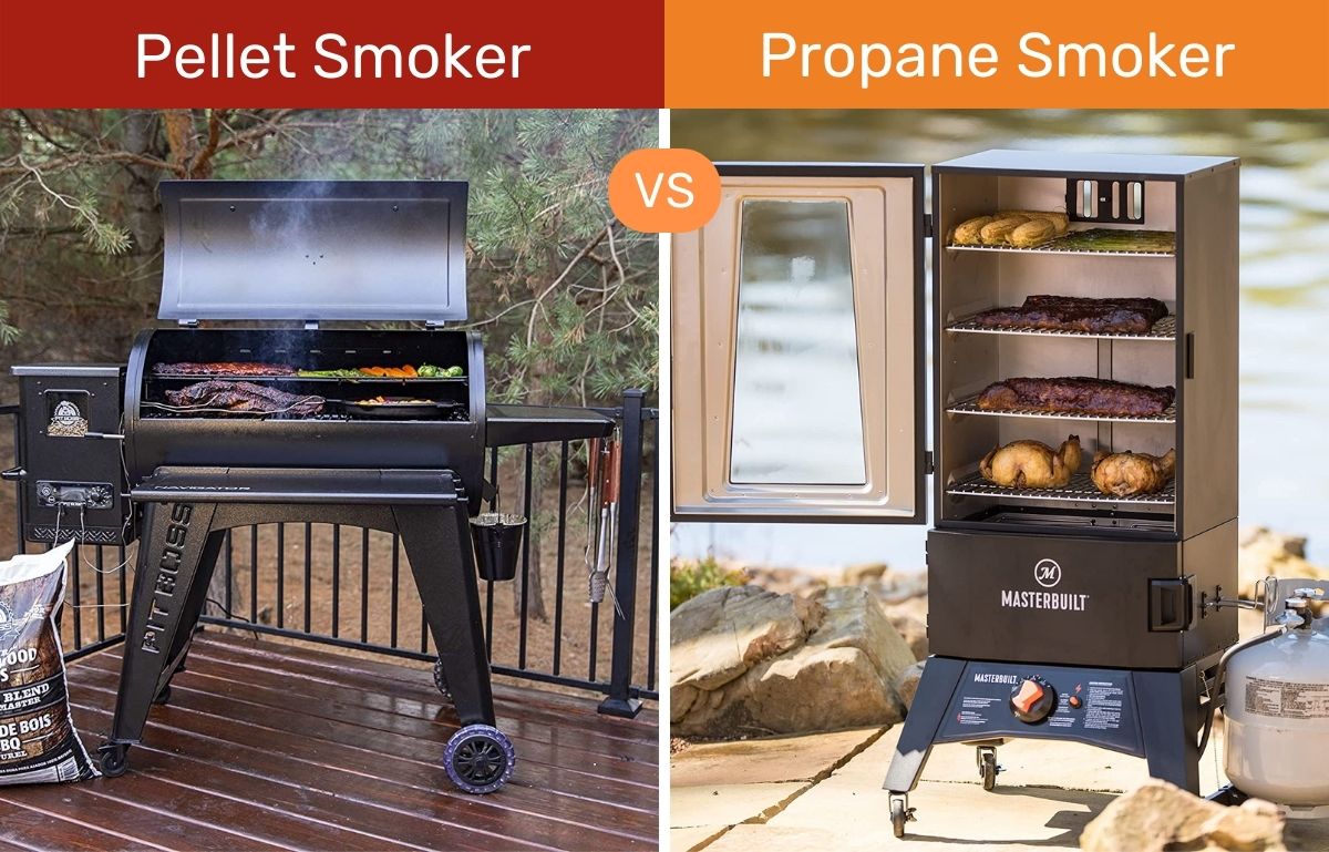 pellet smoker vs propane smoker