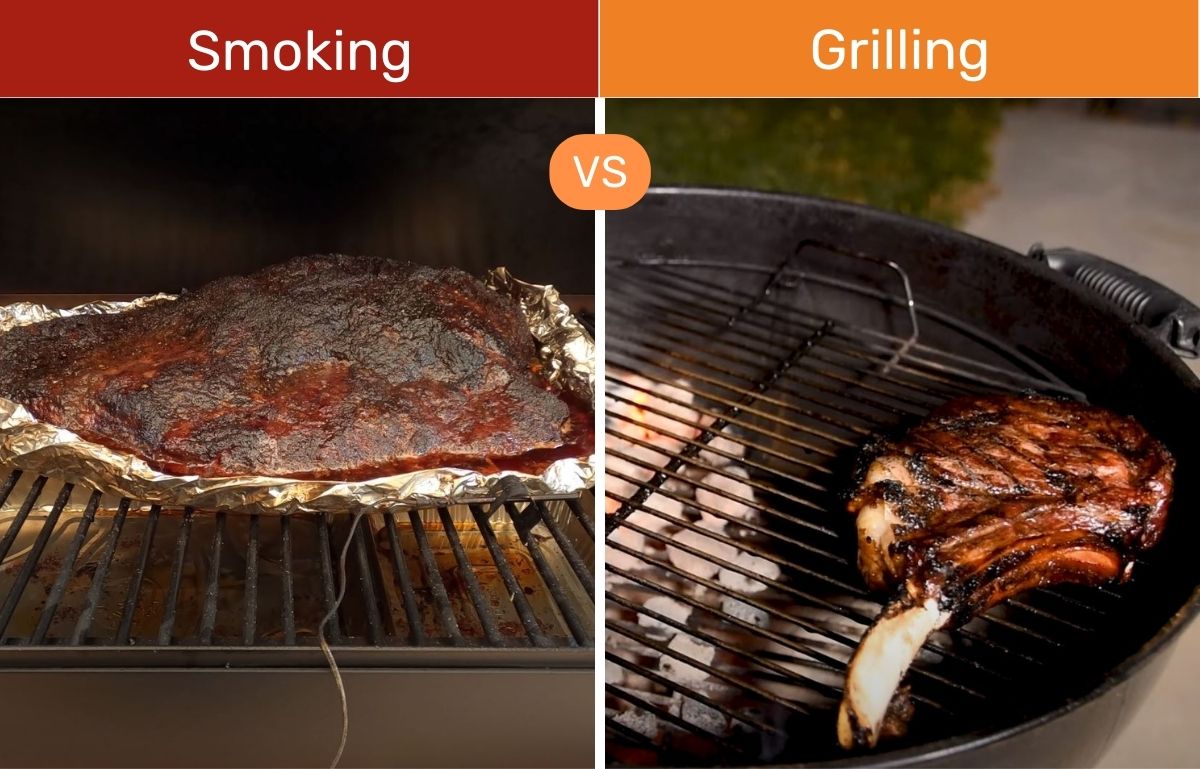 Smoking vs Grilling