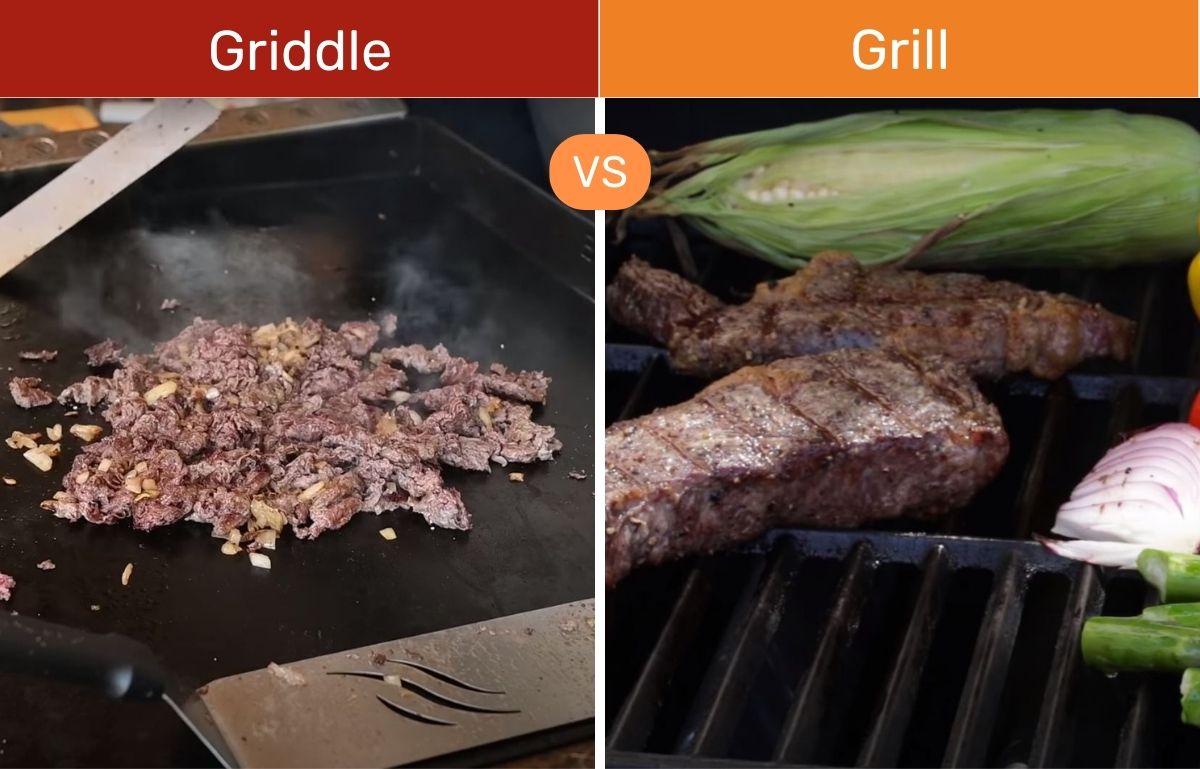 Griddle vs Grill