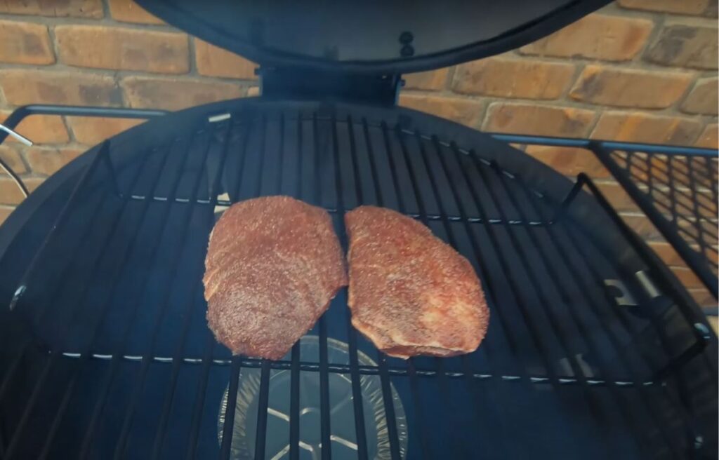 Smoking beef cheeks