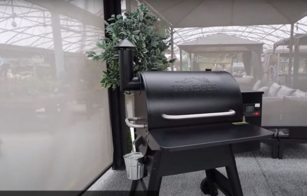 Overall design of Traeger Pro 575